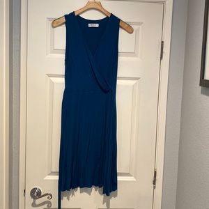 Teal Anthropologie Dress